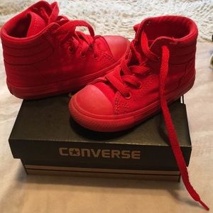 Red converse